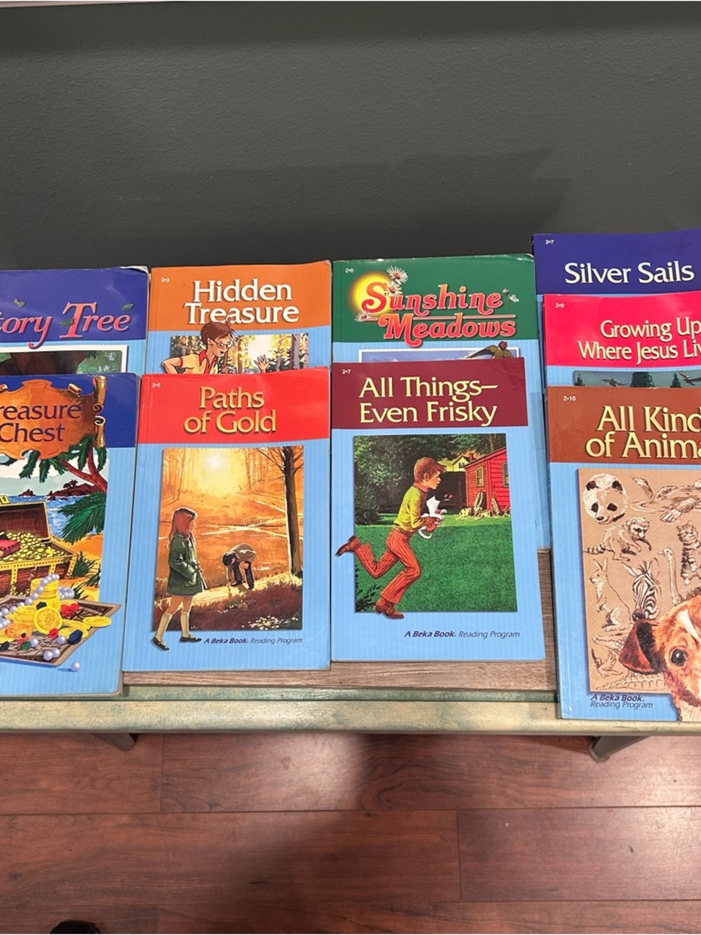A Beka Book Reading Program Lot of 9 Books Homeschool Curriculum Level 2 Readers